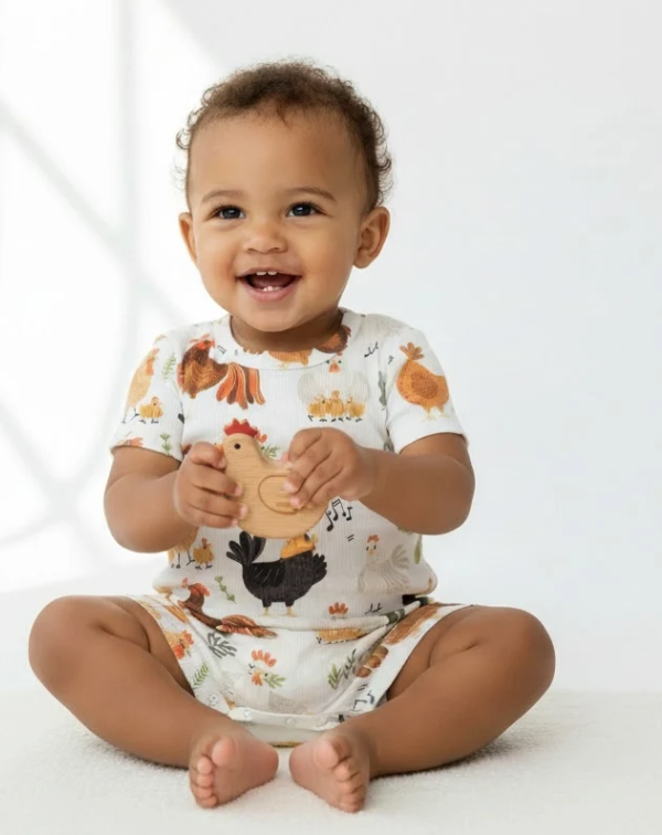 Solid Bamboo Sleepers – Soft & Breathable Baby Sleepwear