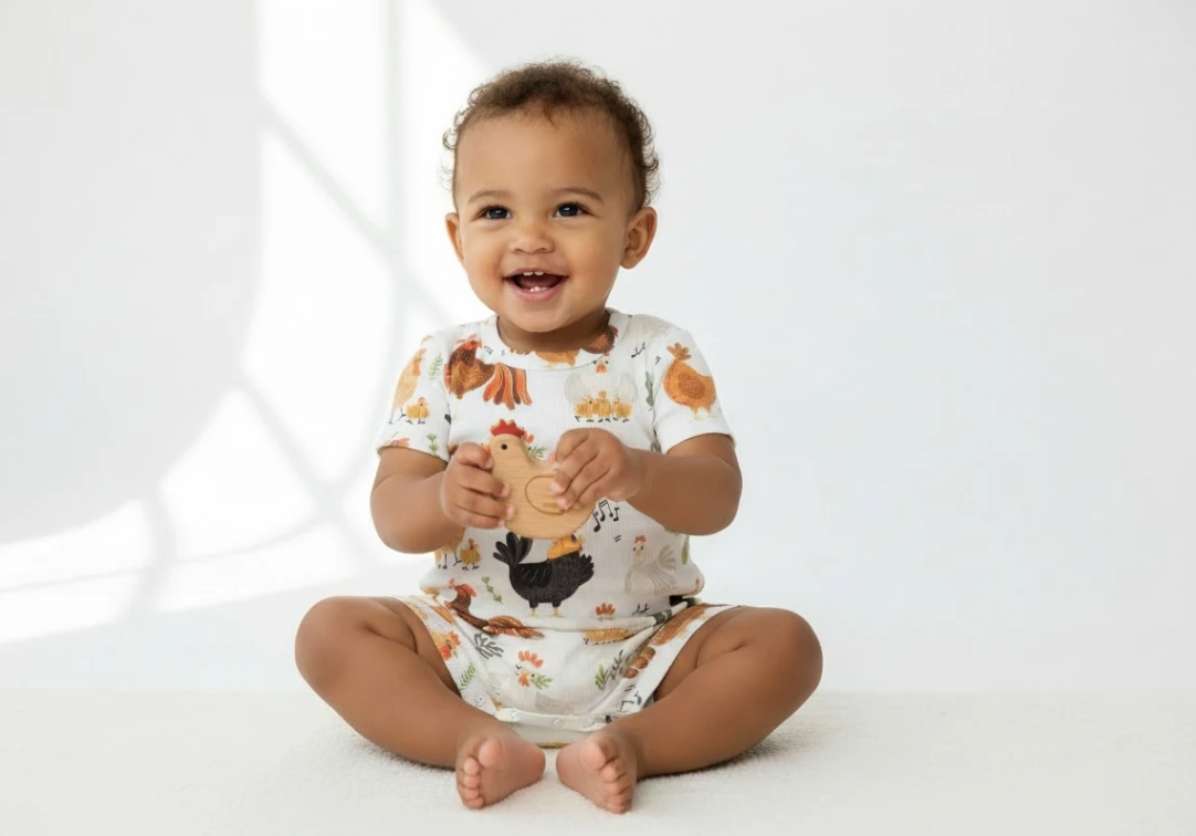 Solid Bamboo Sleepers – Soft & Breathable Baby Sleepwear